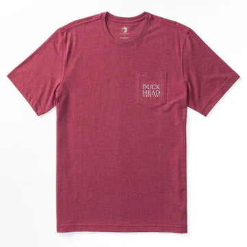 Duck Head Trout Short Sleeve T-Shirt Violet Quartz Heather D21133