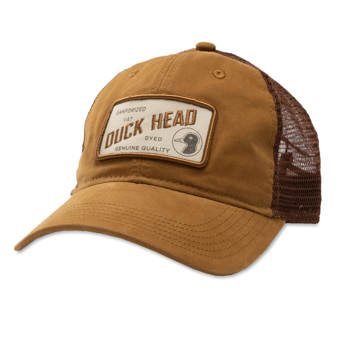 Duck Head Sanforized Patch Trucker Hat