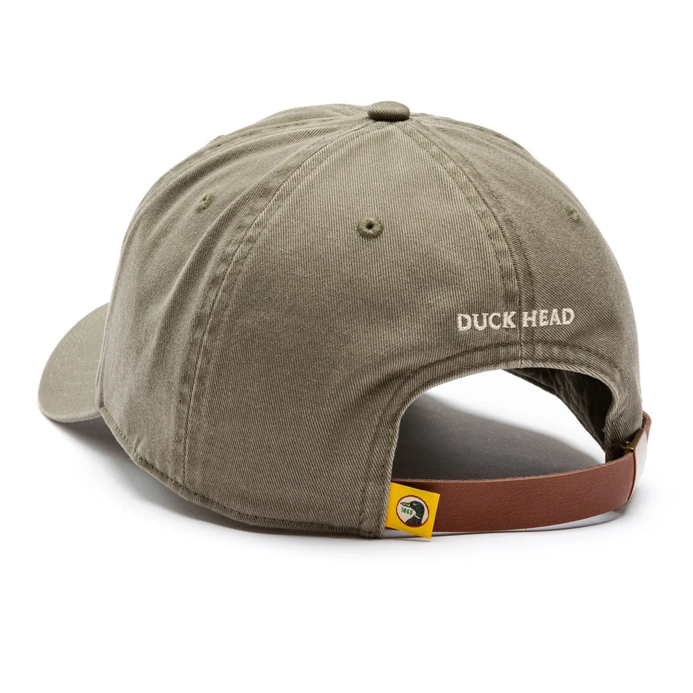 Duck Head Flying Mallard Twill Hat Field Grey D41025
