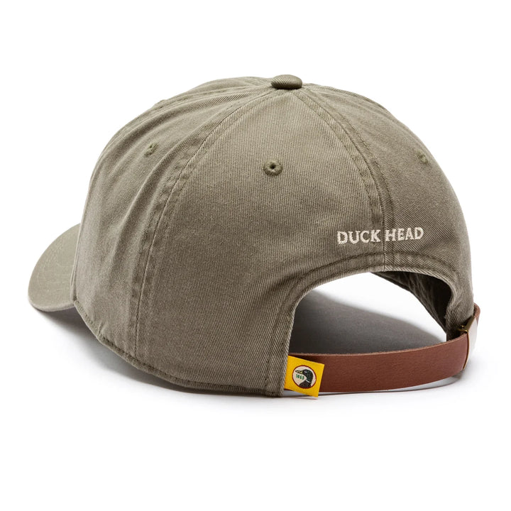 Duck Head Flying Mallard Twill Hat Field Grey D41025
