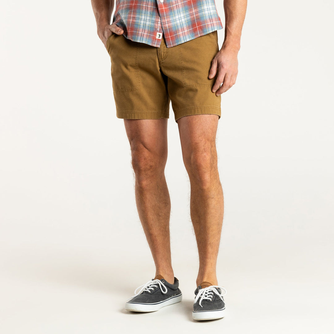 Duck Head 7" Field Canvas Camp Short