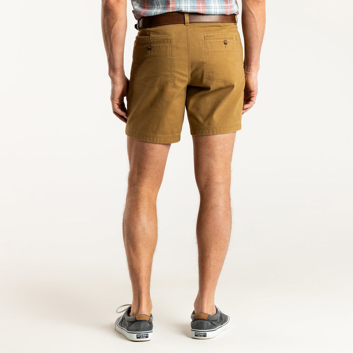 Duck Head 7" Field Canvas Camp Short