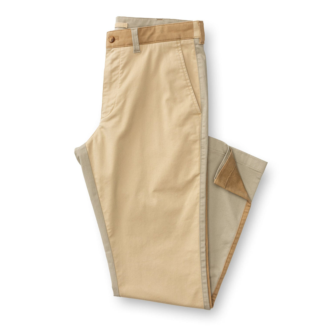 Colorblock Gold School Chino