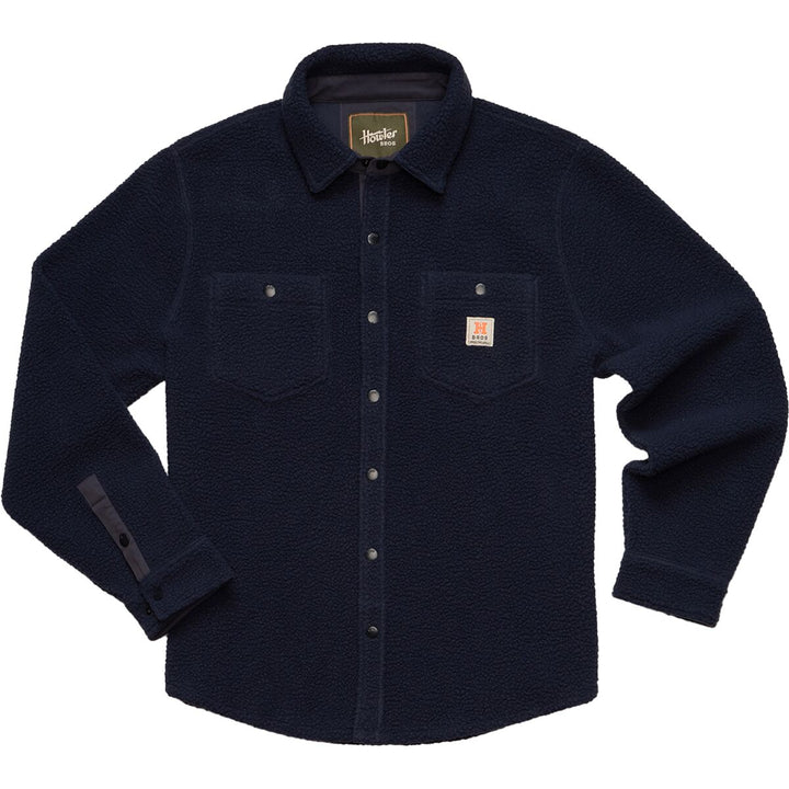 Howler Bros. Allegheny Fleece Overshirt Dark Indigo 128825F