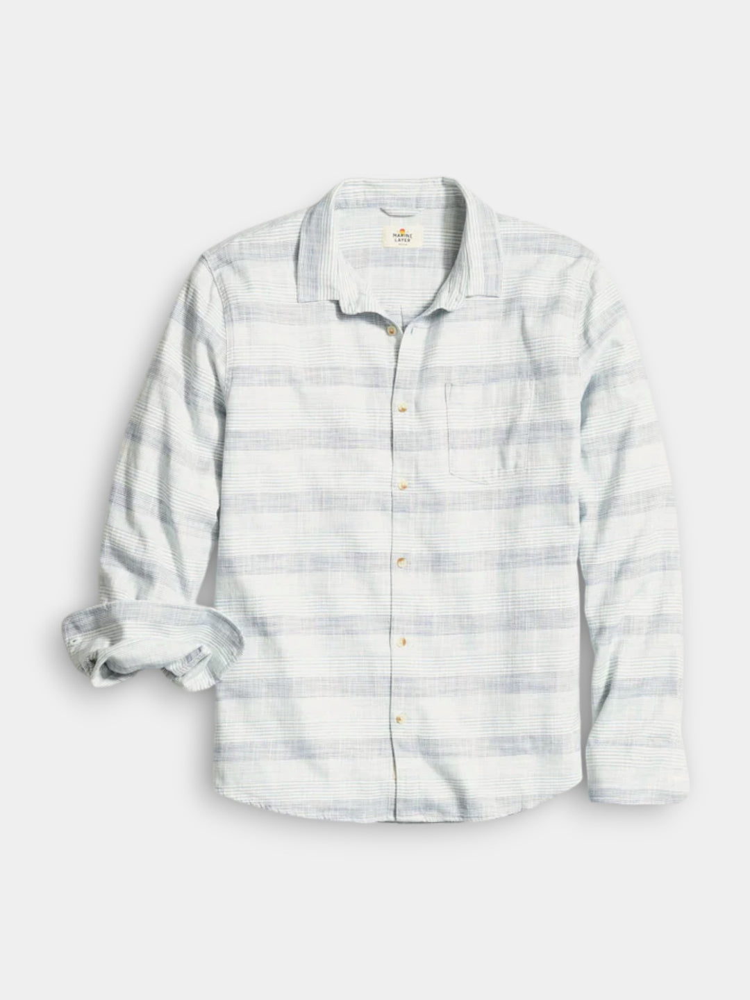 Marine Layer Stretch Selvage Long Sleeve Shirt