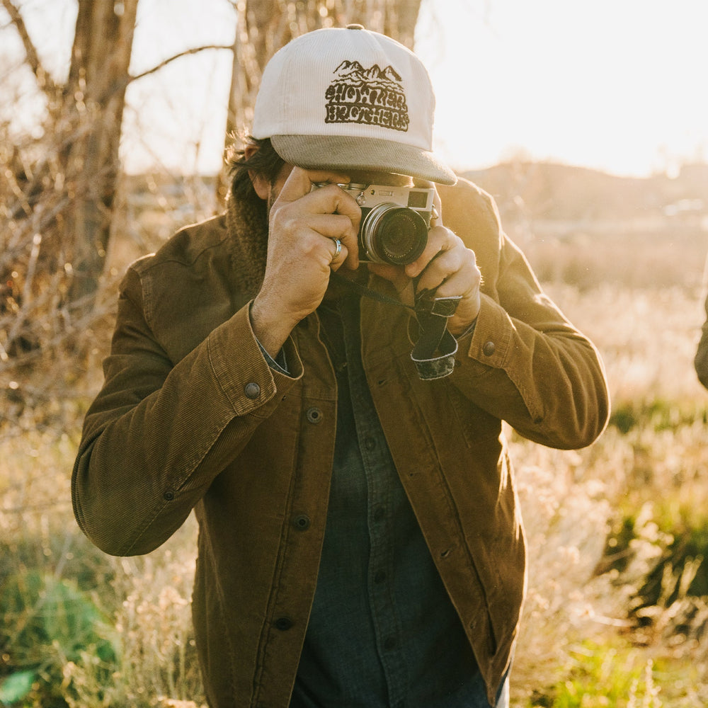 Howler Bros. Misty Mountain Snapback Tan Corduroy 160524F