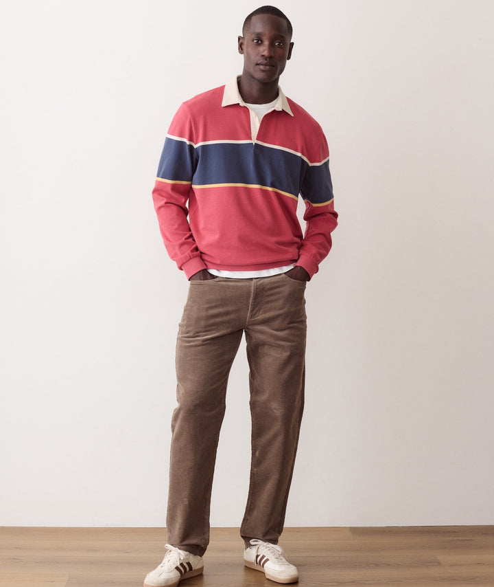 Luxe Jersey Rugby Polo