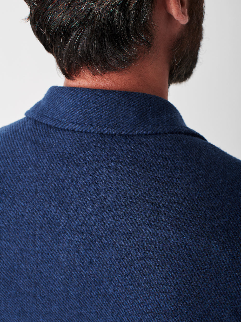 Faherty Navy Twill Legend Sweater Shirt