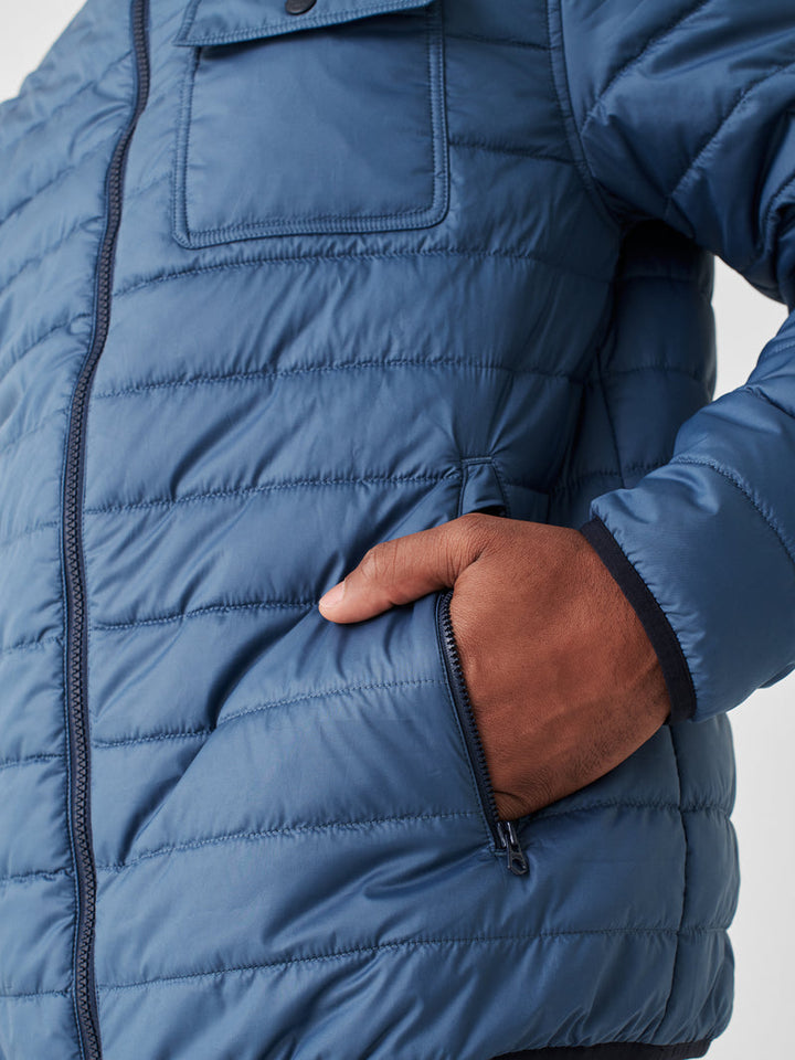Faherty Faherty Atmosphere Full Zip - Koi Blue