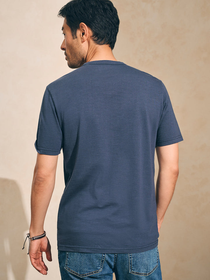 Faherty Sunwashed Pocket Tee