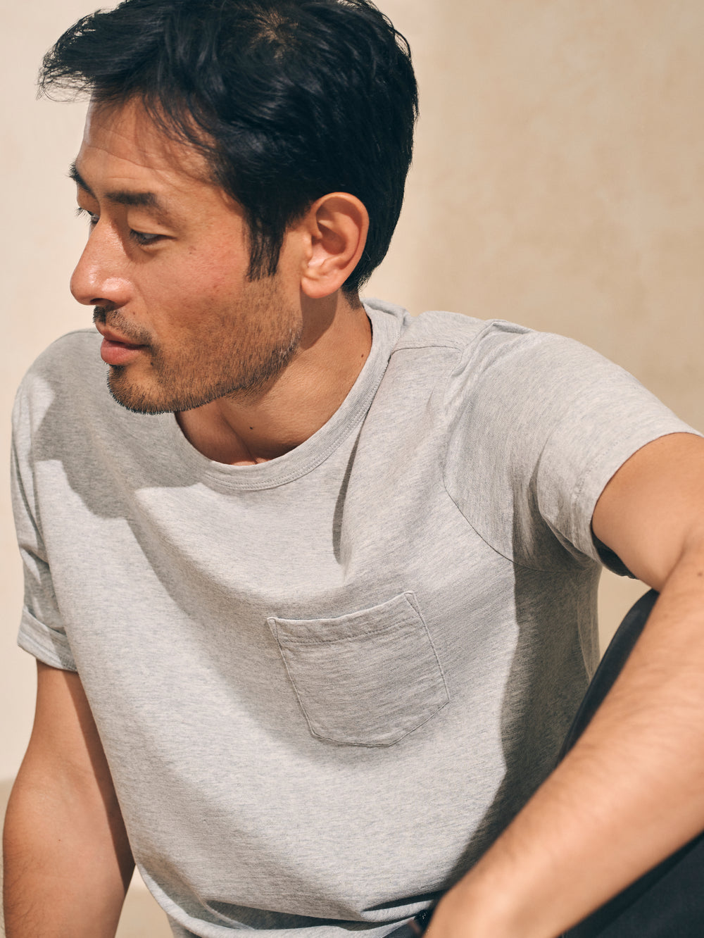 Faherty Sunwashed Pocket Tee