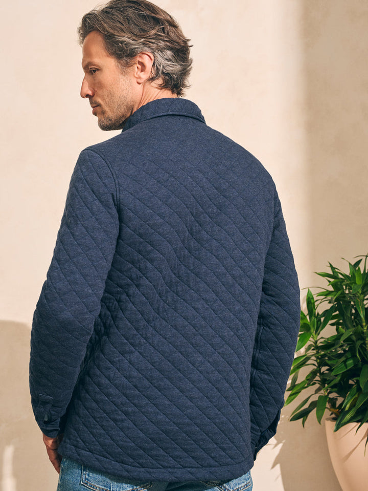 Faherty Epic Quilted Fleece CPO