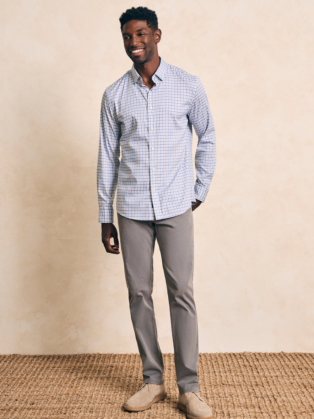 Faherty Spruce Lake Gingham Movement Shirt
