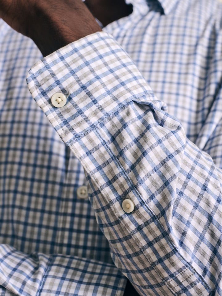 Faherty Spruce Lake Gingham Movement Shirt