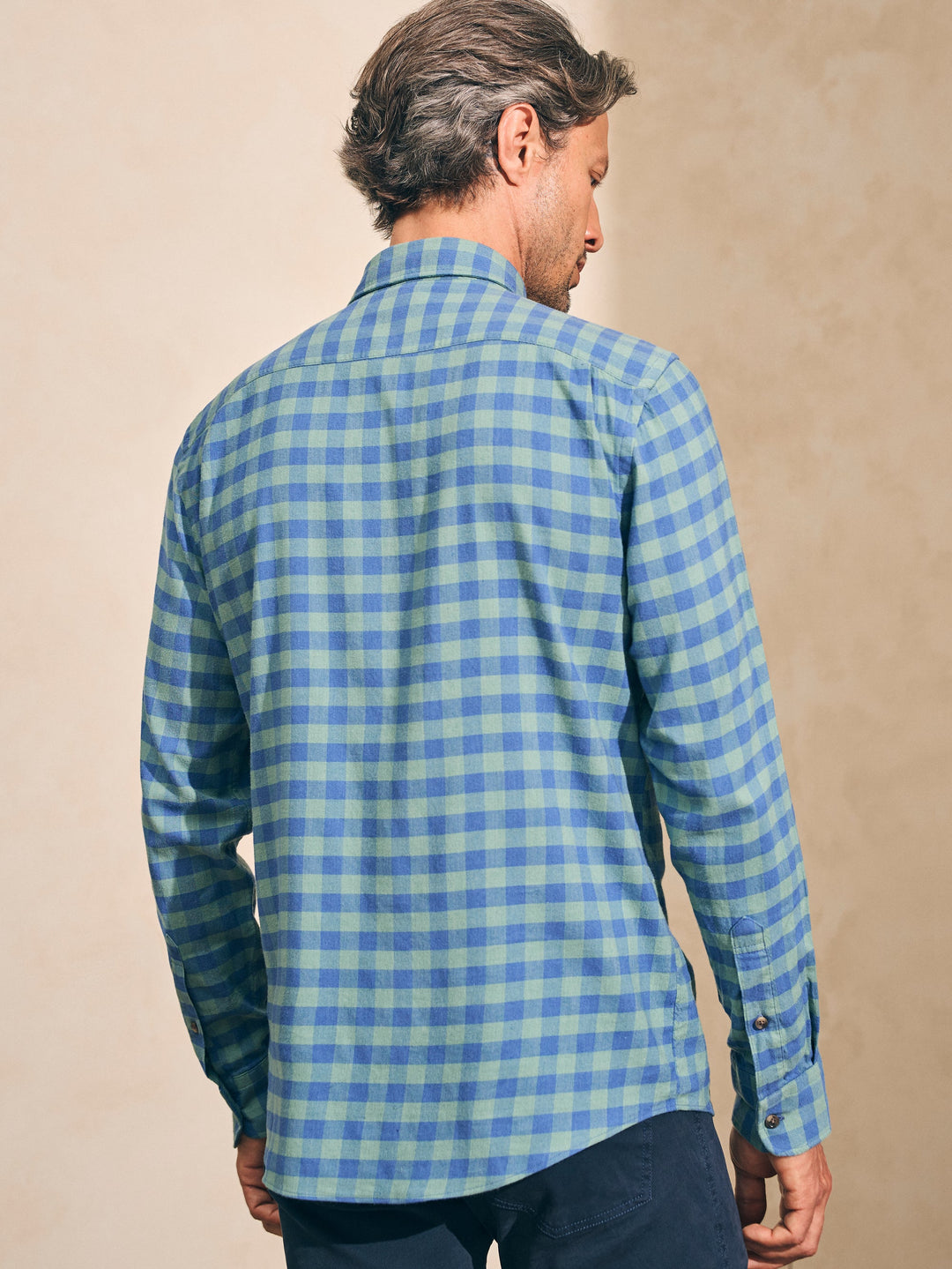 Faherty Moss Cove Gingham All Time Shirt