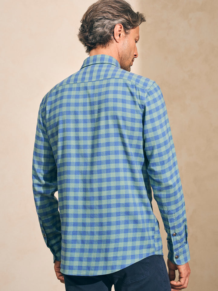 Faherty Moss Cove Gingham All Time Shirt