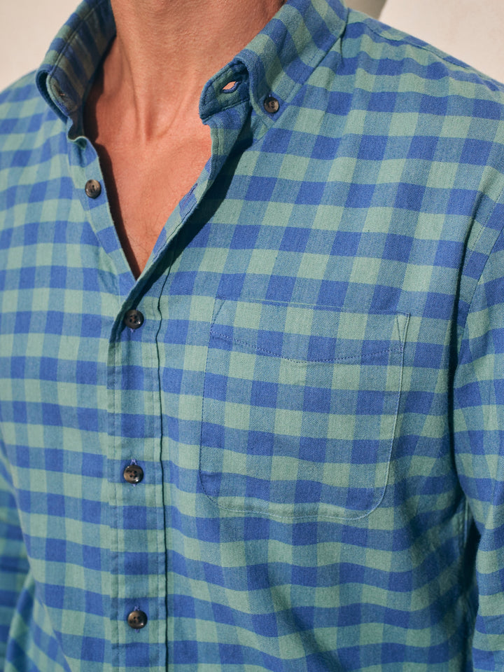 Faherty Moss Cove Gingham All Time Shirt