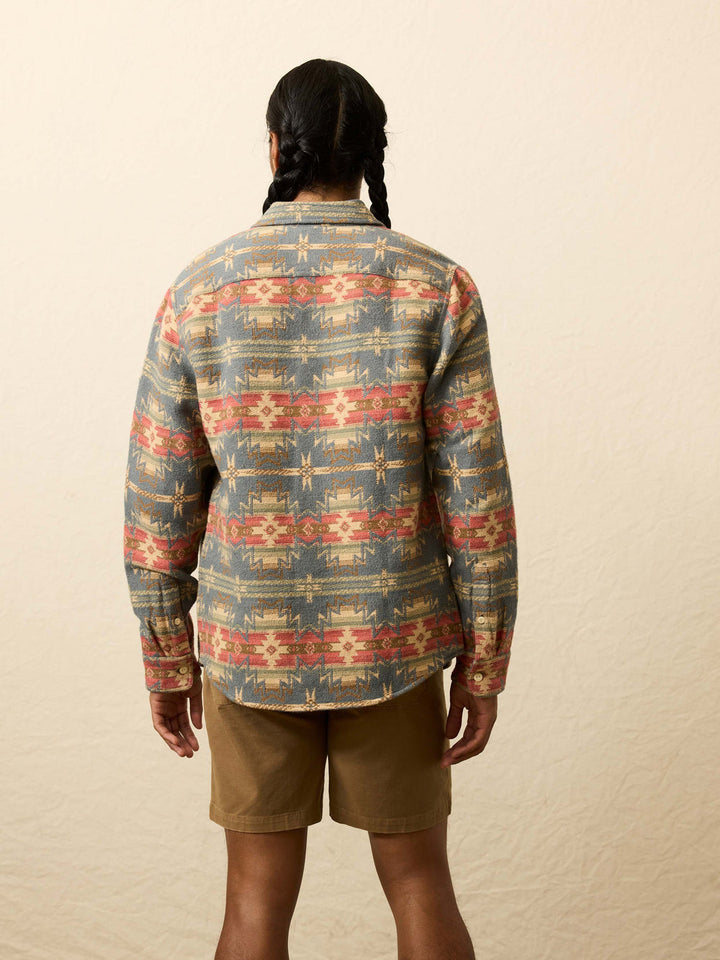 Faherty Doug Good Feather Canyon Overshirt Fall Harvest MWF2508