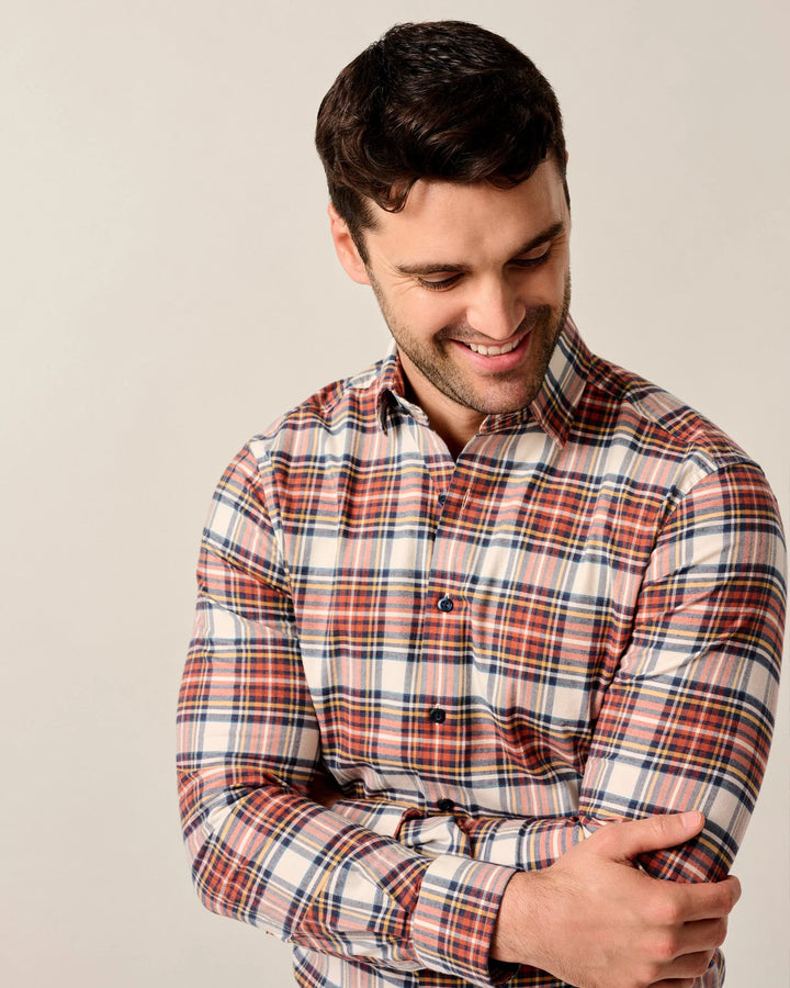 Knick Performance Flannel Button Down Shirt