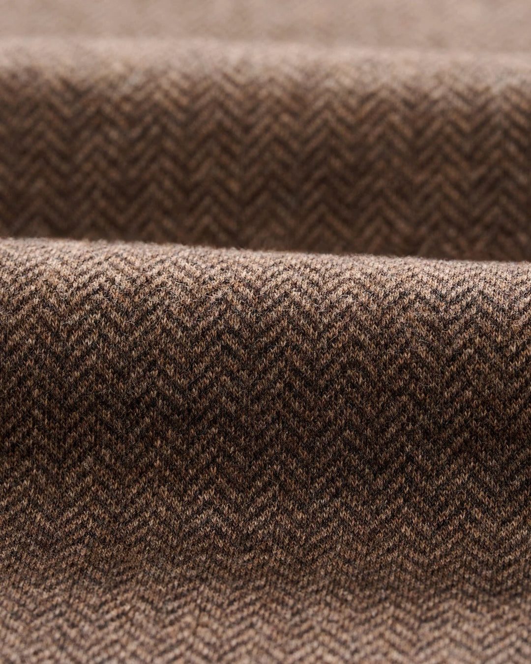Rubin Herringbone Cotton Cashmere 1/4 Zip