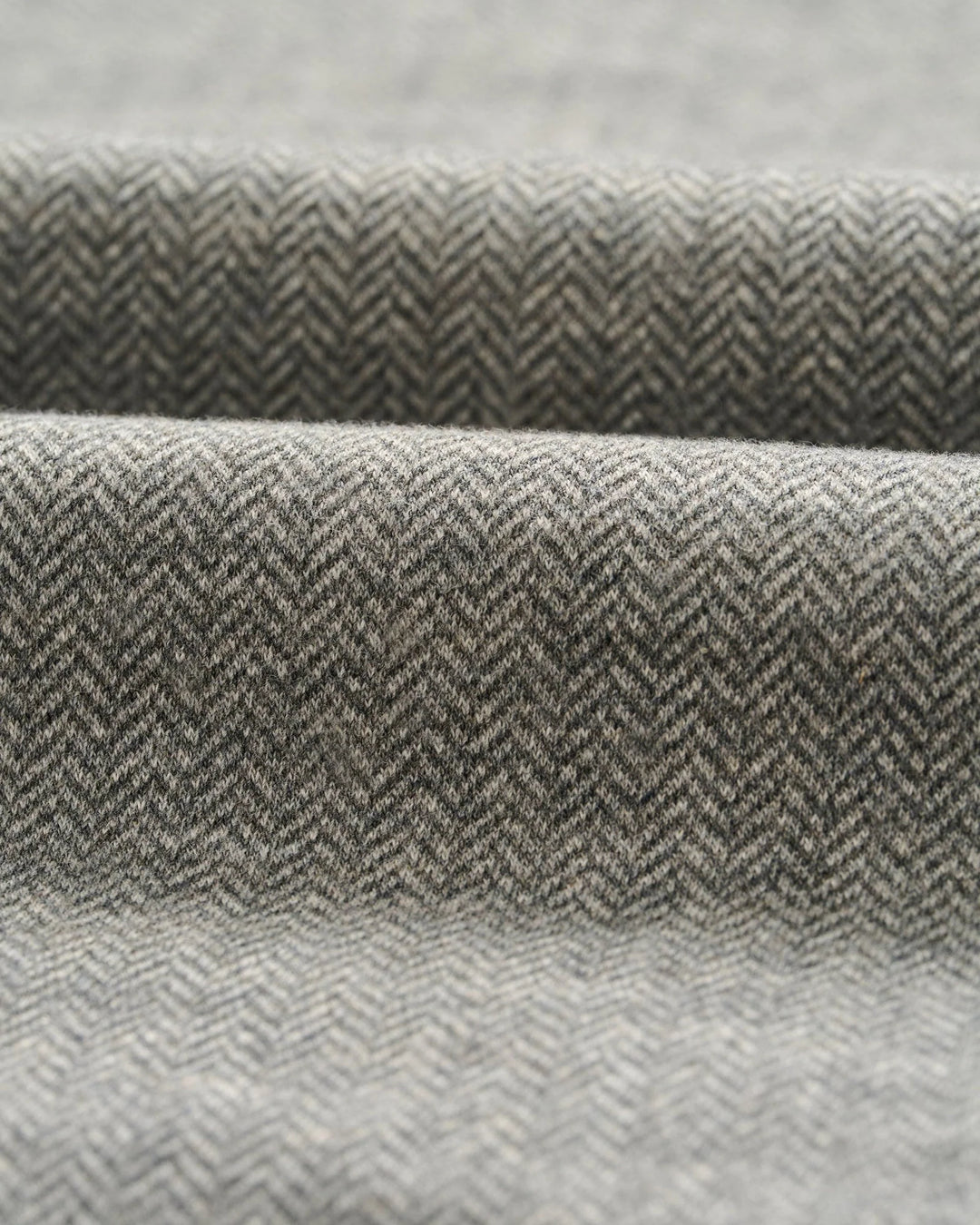 Rubin Herringbone Cotton Cashmere 1/4 Zip