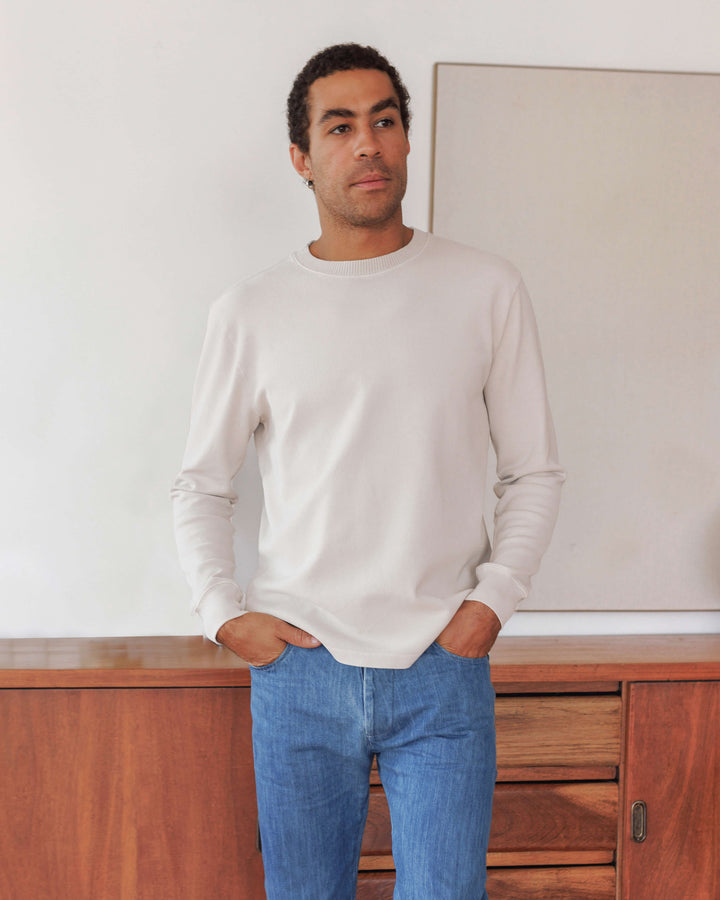 Alex Crane Caza Crewneck Cream CZACRW