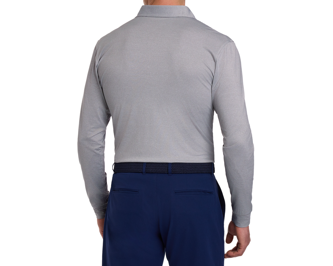 Holderness & Bourne The Burke Shirt Gray & White - Image 3