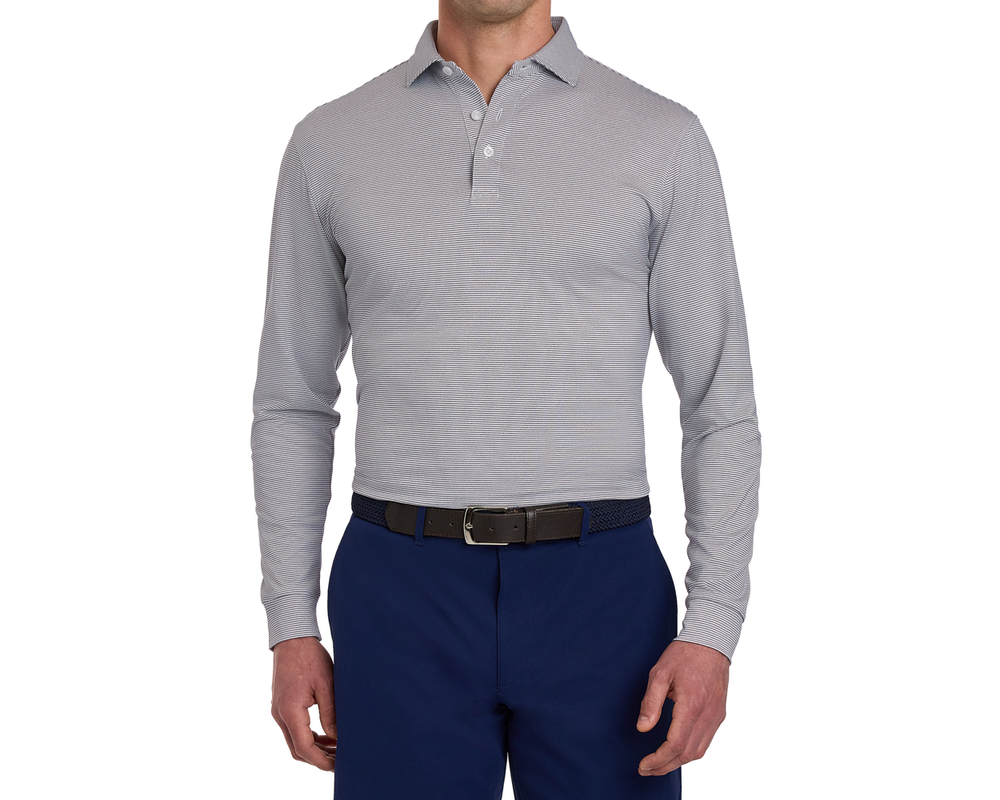 Holderness & Bourne The Burke Shirt Gray & White - Image 2