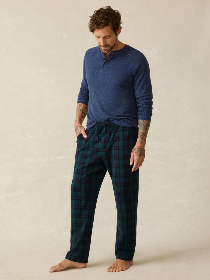Faherty Legend Pajama Pant Blackwatch MBH2307