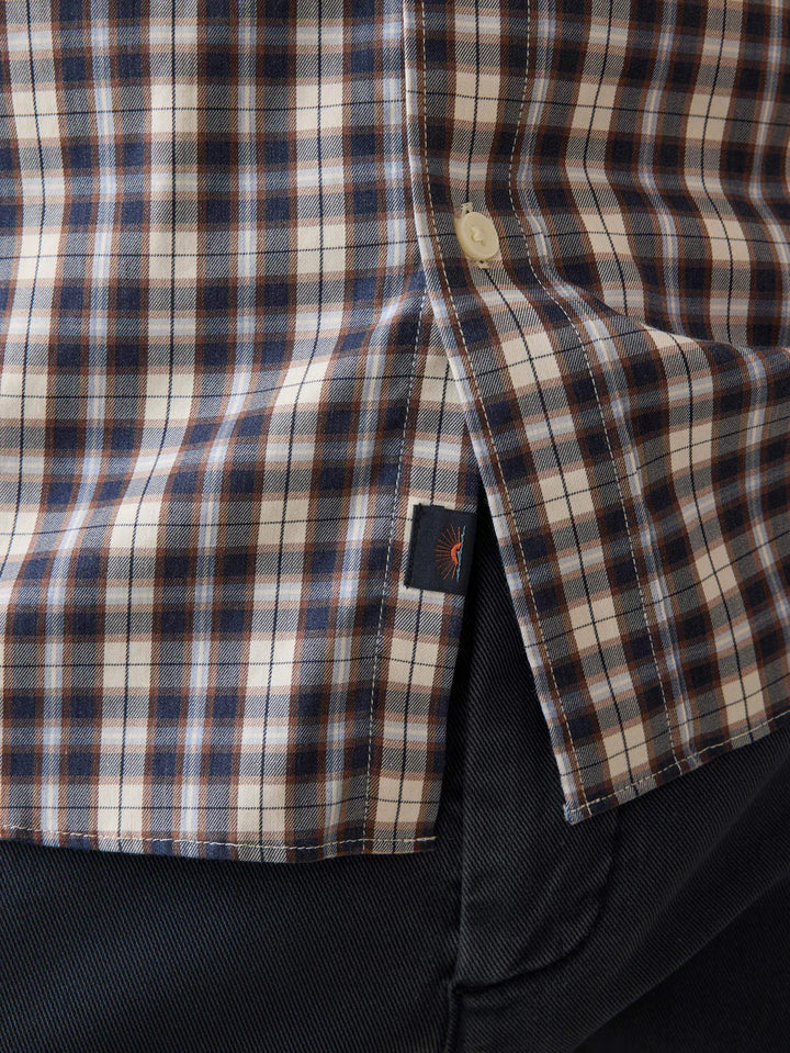 Faherty Movement Shirt Wolf Valley Plaid MWC0082