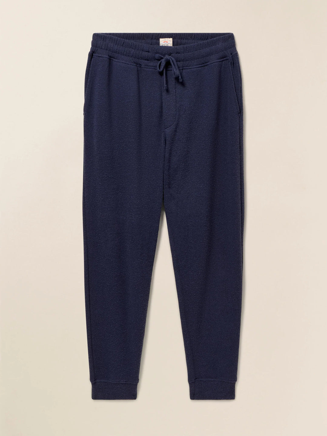 Faherty Legend Sweatpant Brighton Navy Twill MBC0060