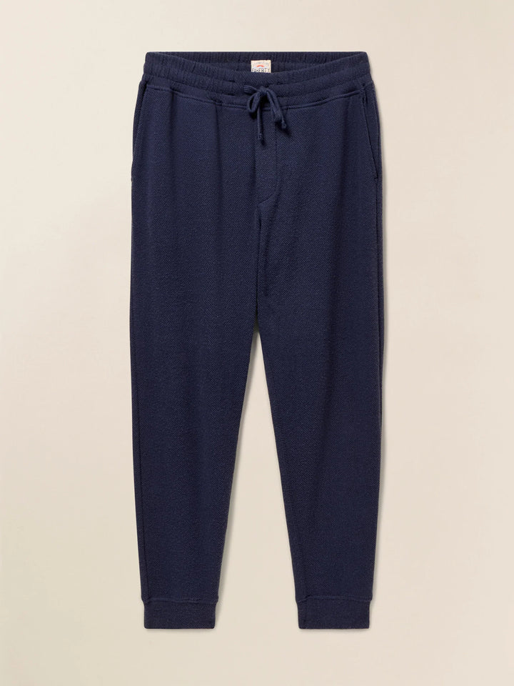 Faherty Legend Sweatpant Brighton Navy Twill MBC0060