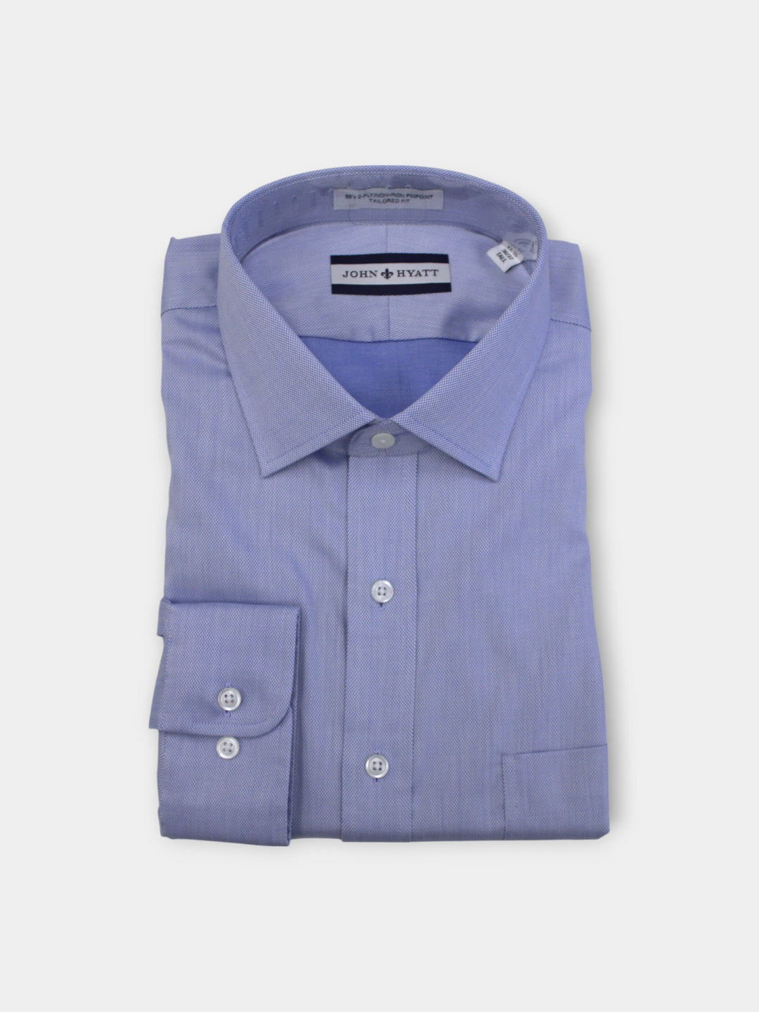 John Hyatt Royal Oxford Spread Collar Shirt