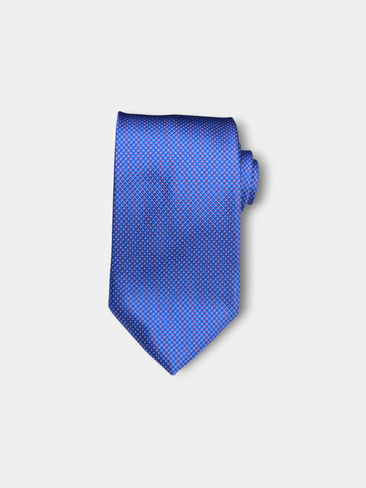 John Hyatt Micro Dot Tie | Blue