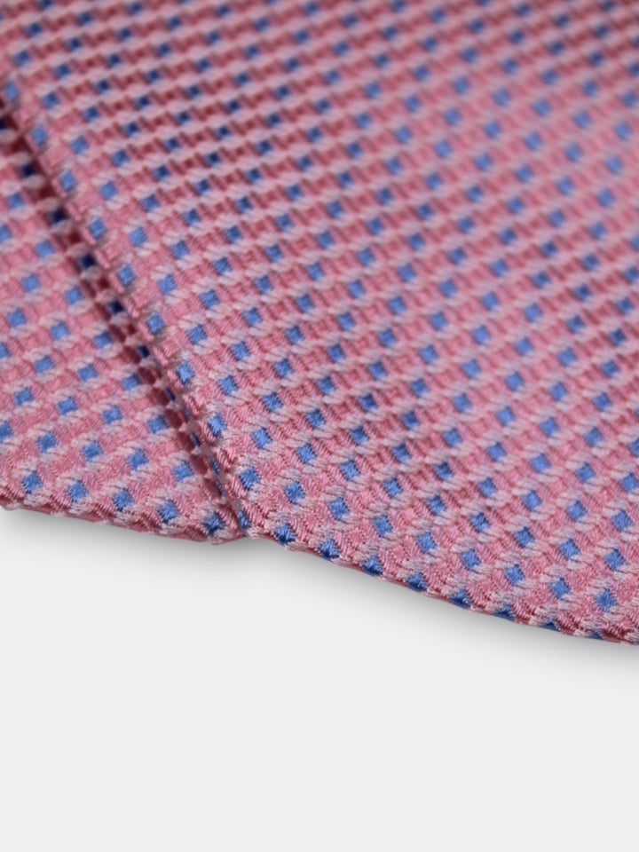 John Hyatt Textured Silk Tie | Pink