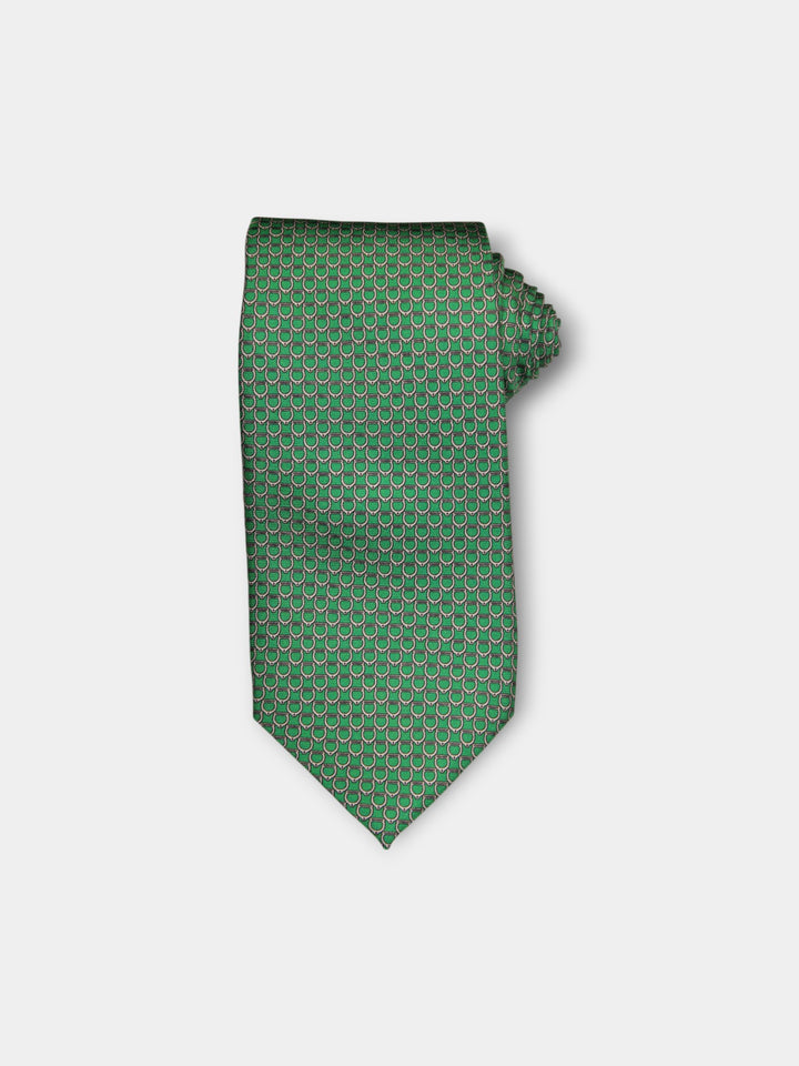 John Hyatt Stirrup Tie | Green