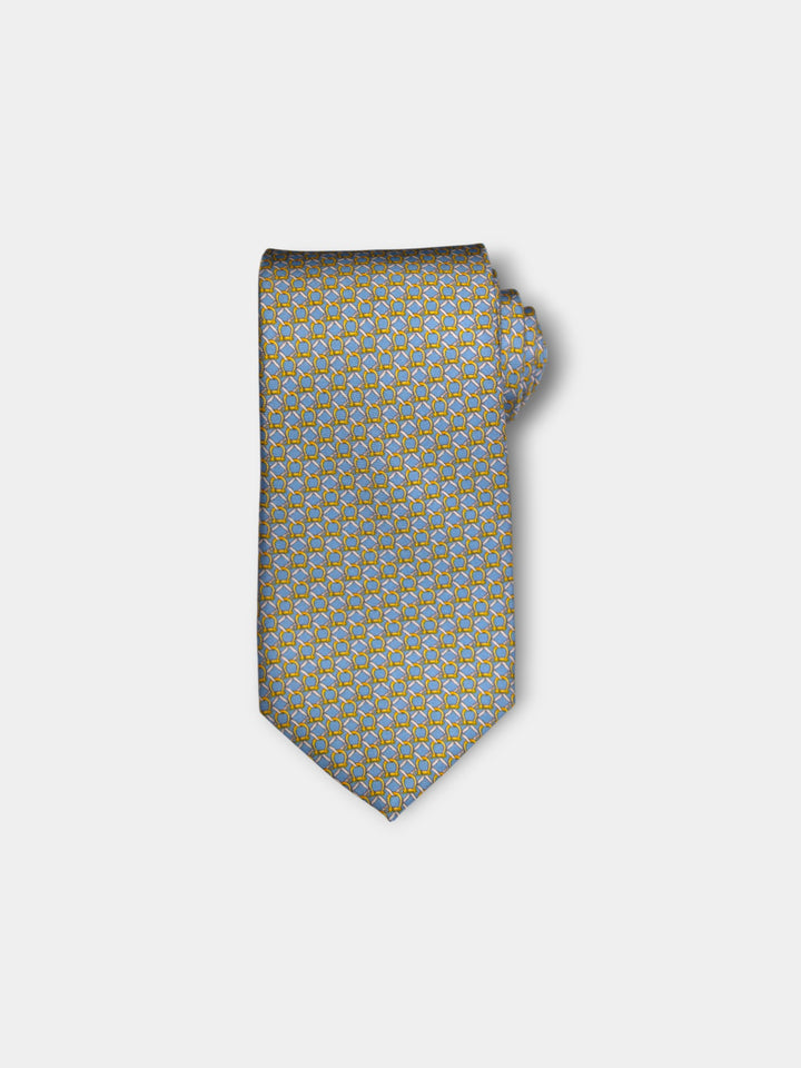 John Hyatt Shackle Link Tie | Light Blue