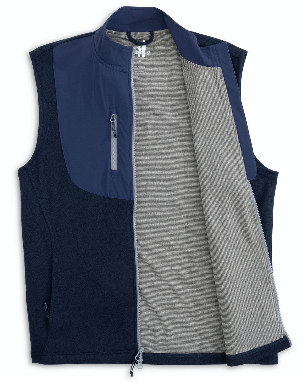 Johnnie-O Glover Full-Zip Fleece Vest