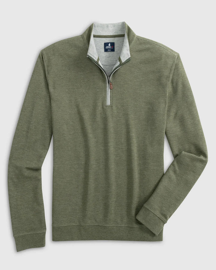 Johnnie-O Sully 1/4 Zip Pullover Sequoia JMKO1460