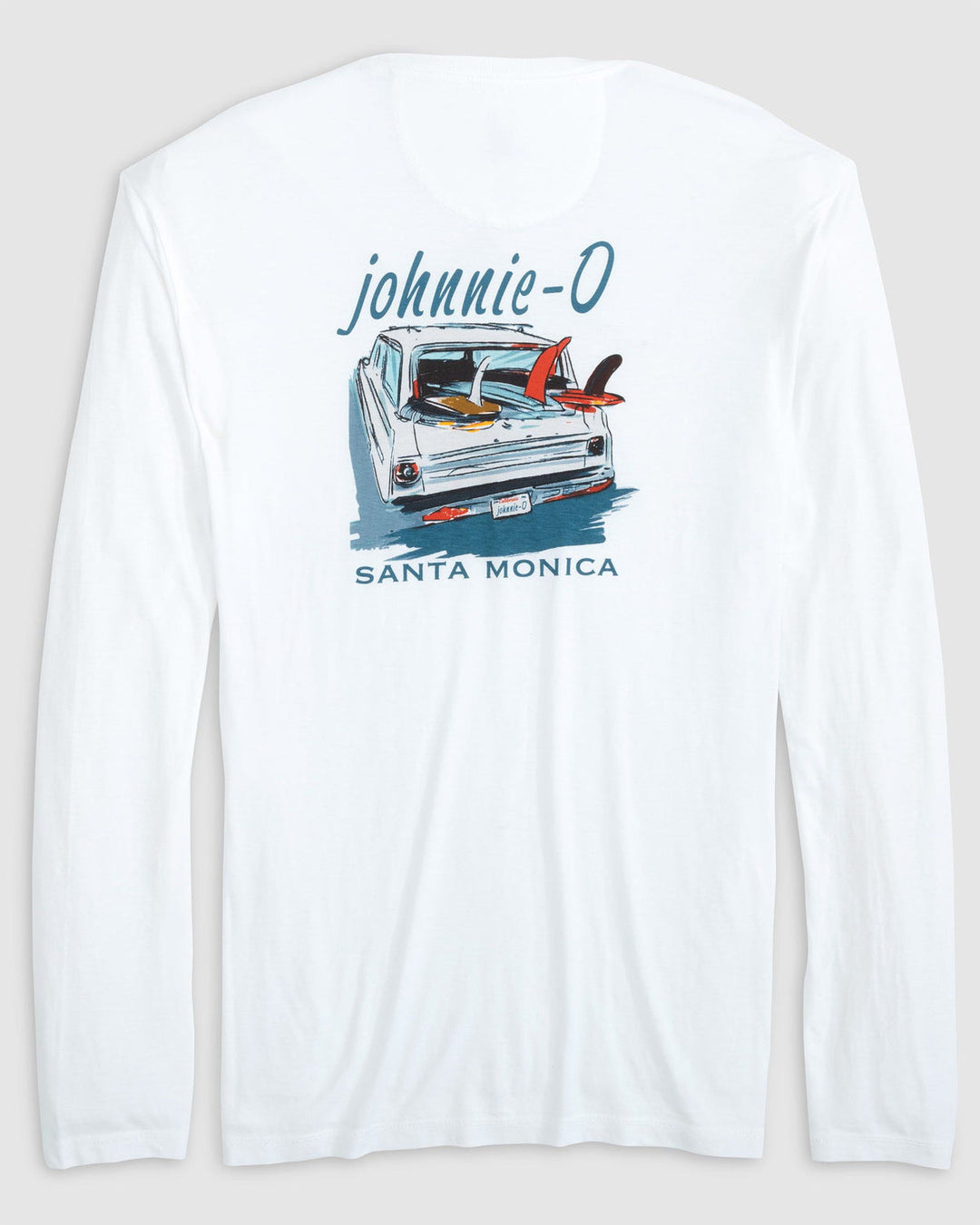 Johnnie-O Surf Galaxy Long Sleeve Graphic T-Shirt
