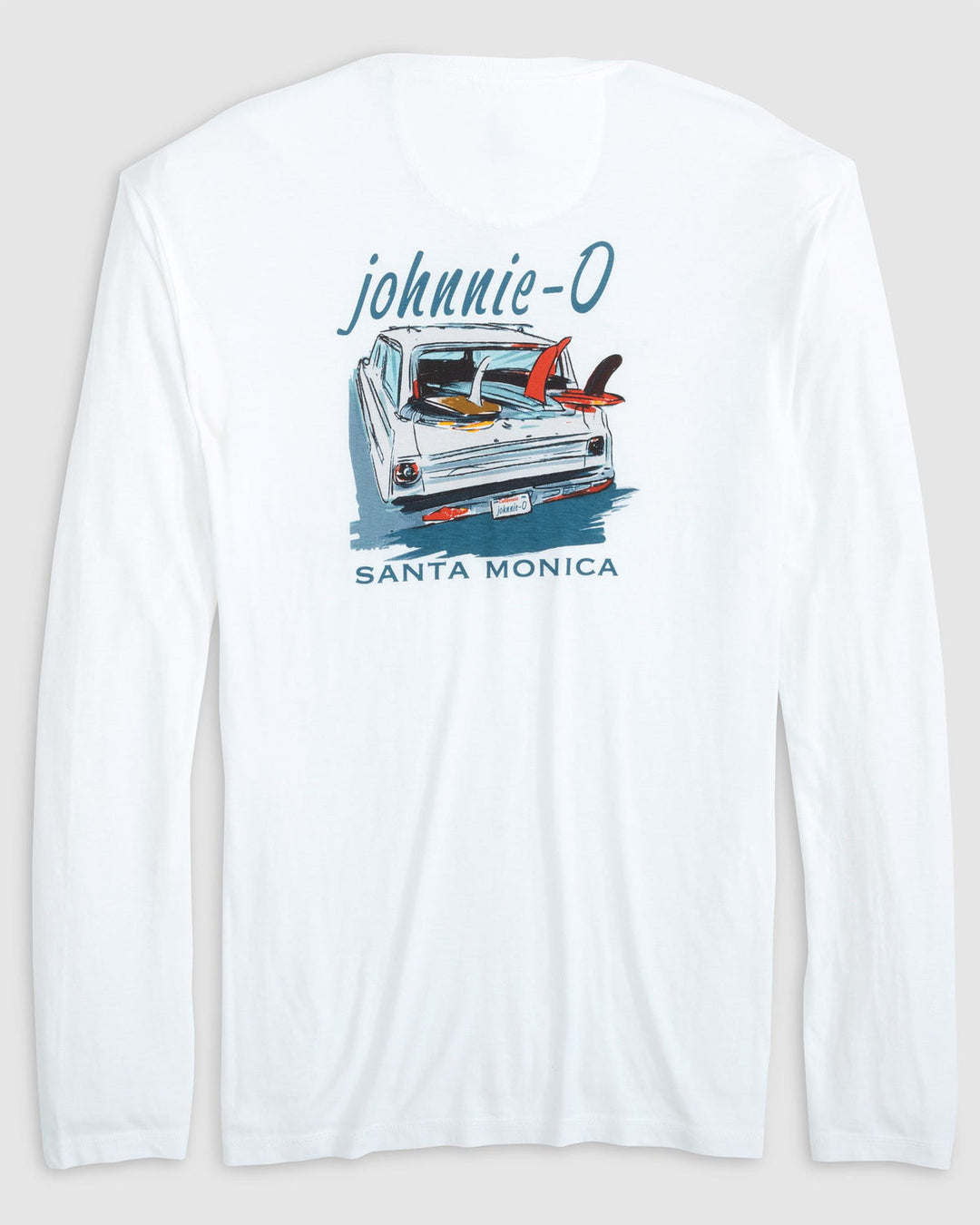 Johnnie-O Surf Galaxy Long Sleeve Graphic T-Shirt