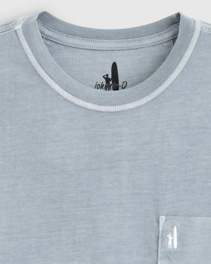 Johnnie-O Dale 2.0 Pocket T-Shirt Steel JMST3180