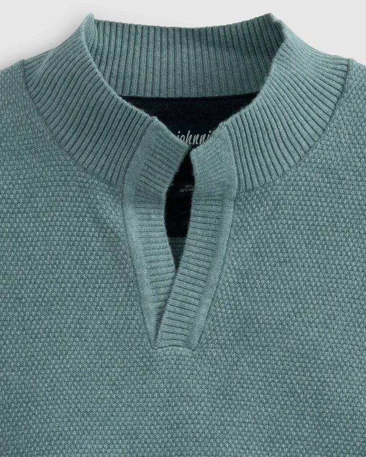 Johnnie-O Esteban Johnny Collar Sweater Baltic JMSW100030