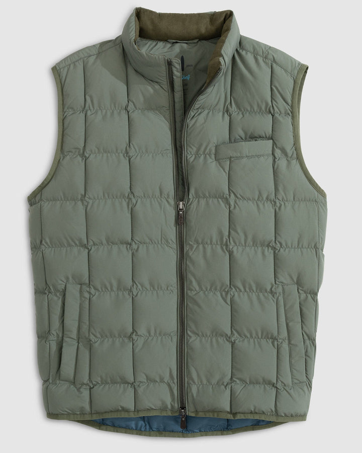 Johnnie-O Enfield Quilted Puffer Vest