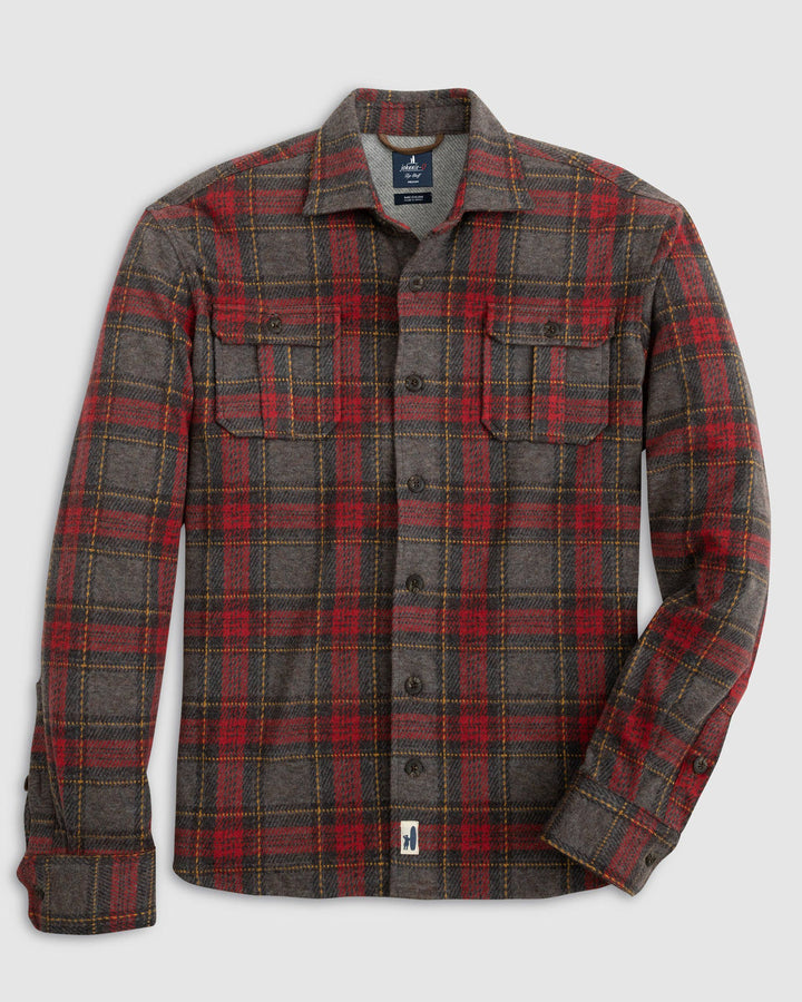 Johnnie-O Walton Stretch Flannel Lodge Shirt