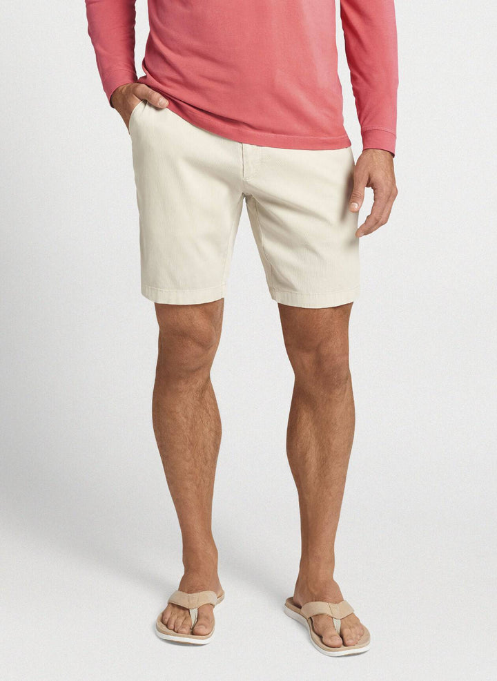 Peter Millar Bedford Cotton-Blend Short