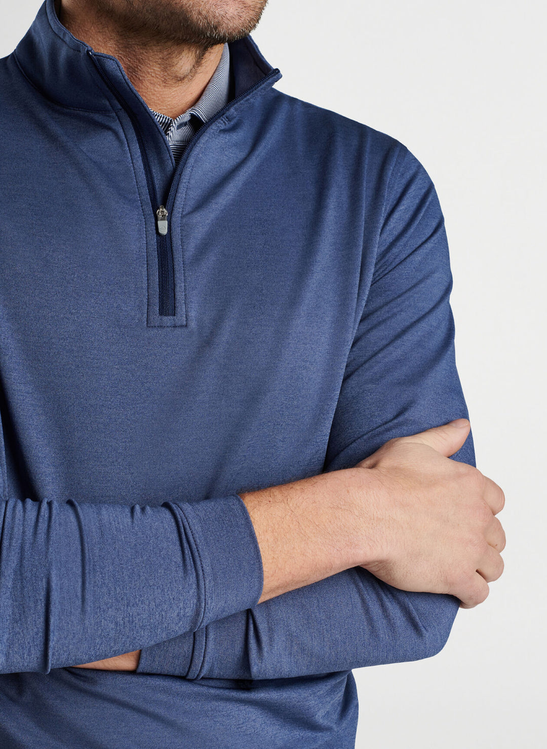 Peter Millar Perth Melange Performance Quarter-Zip