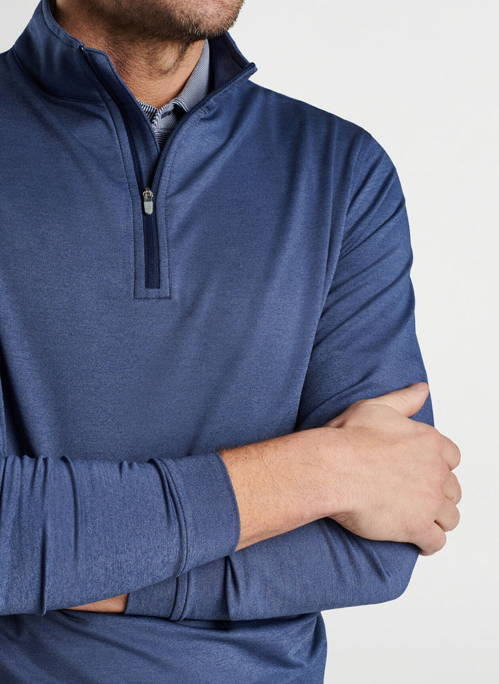 Peter Millar Perth Melange Performance Quarter-Zip