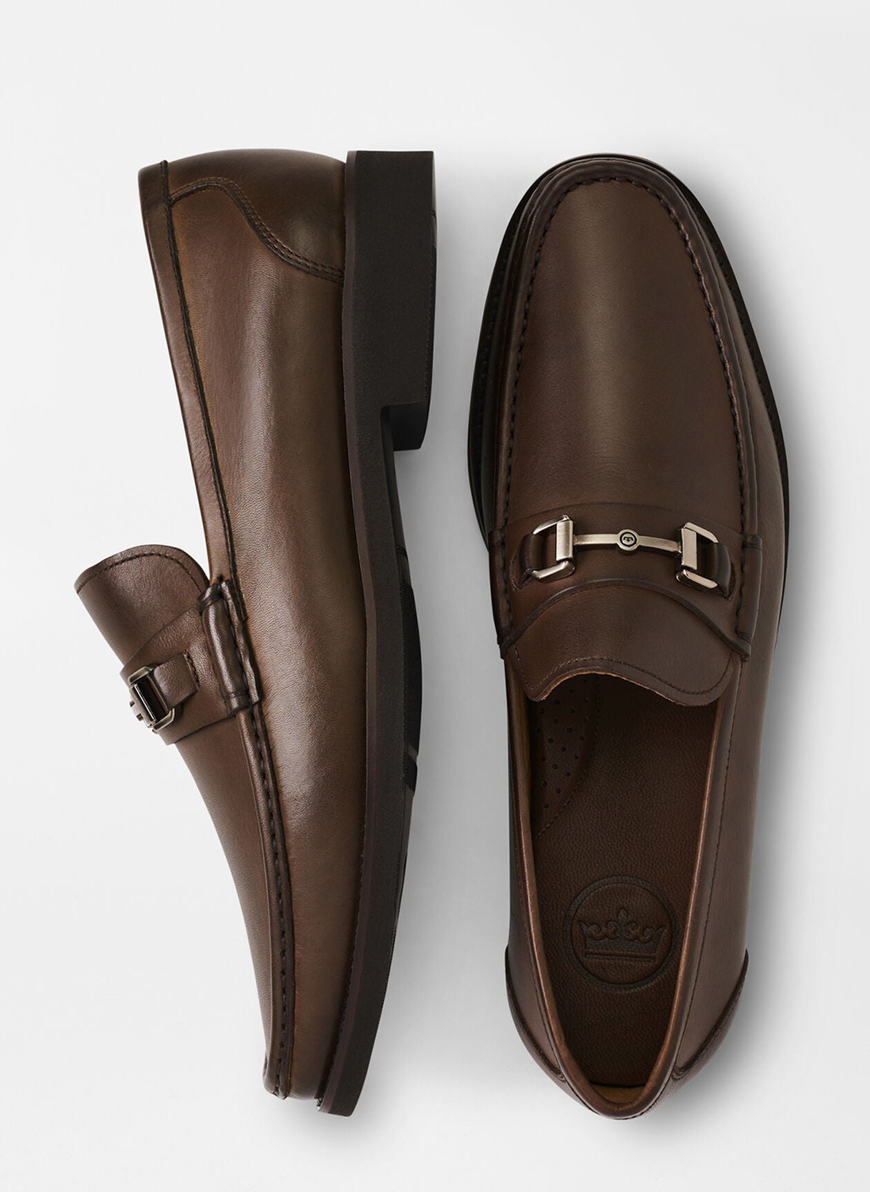 Peter Millar Hyperlight Leather Bit Loafer