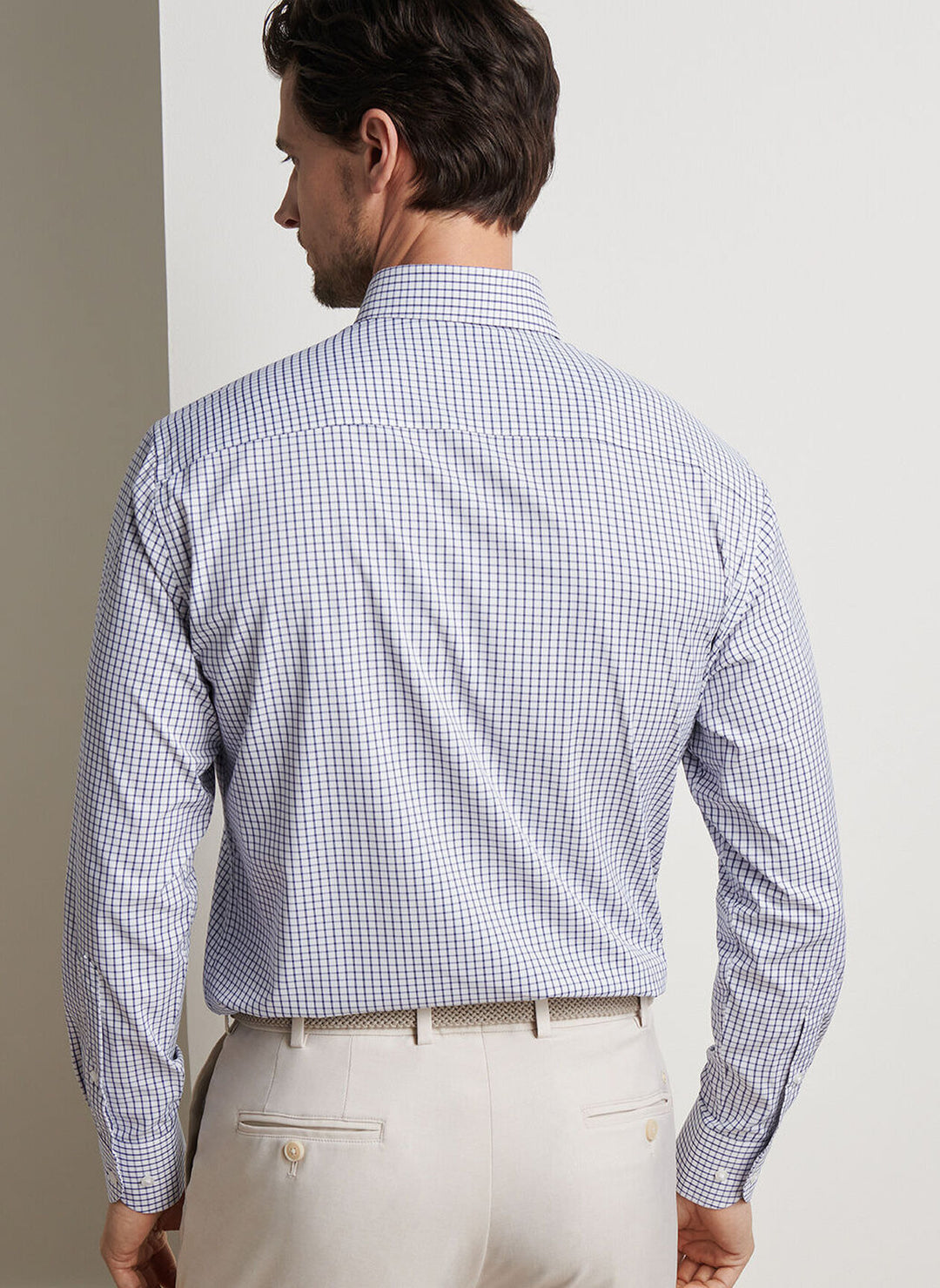 Peter Millar Hanford Performance Twill Sport Shirt